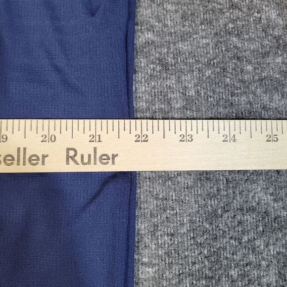 New Balance Dallas Rattlers Mens Golf Polo Shirt Size L Blue Navy Sort Sleeve - Picture 8 of 10